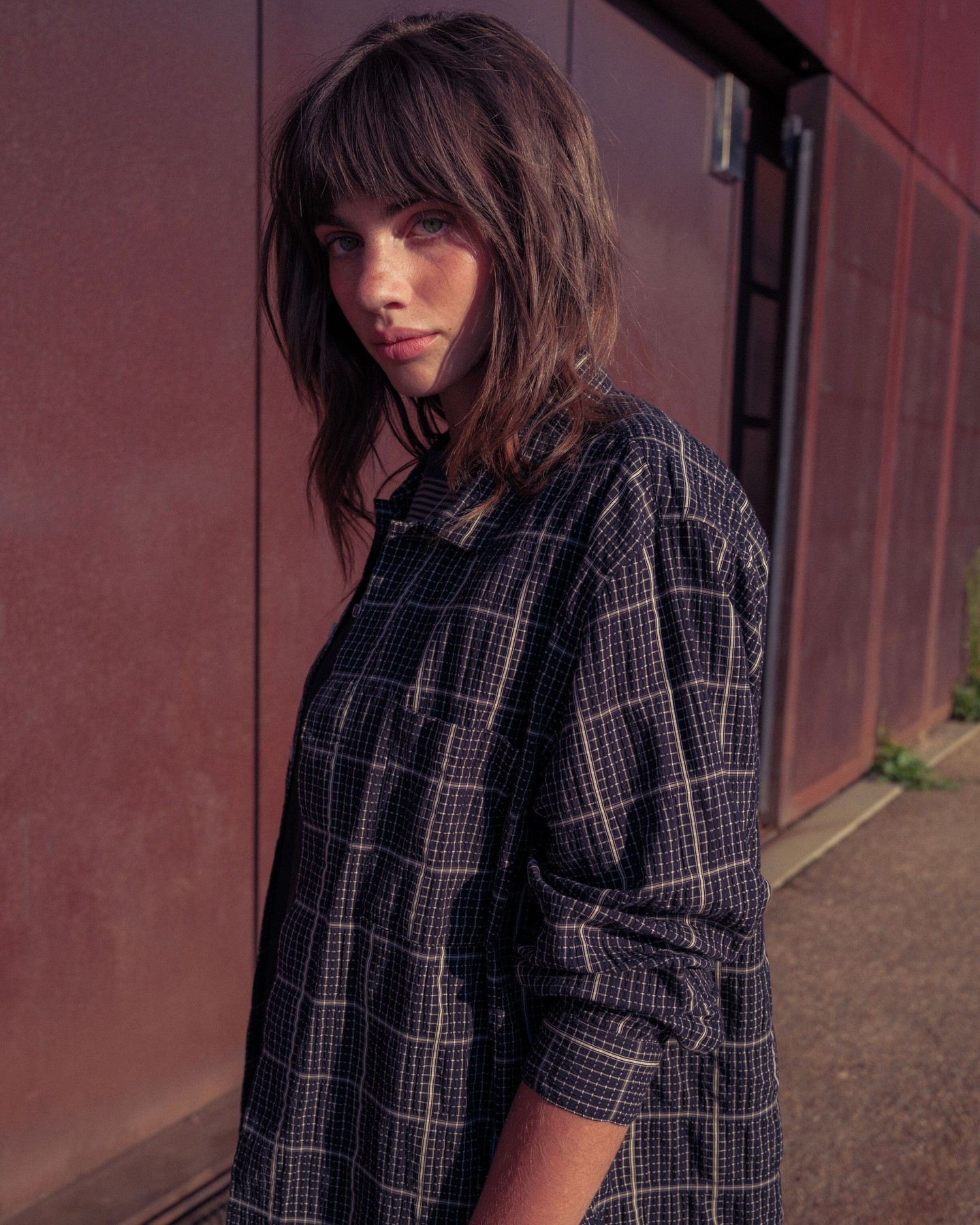 Model wearing Folk Clothing
