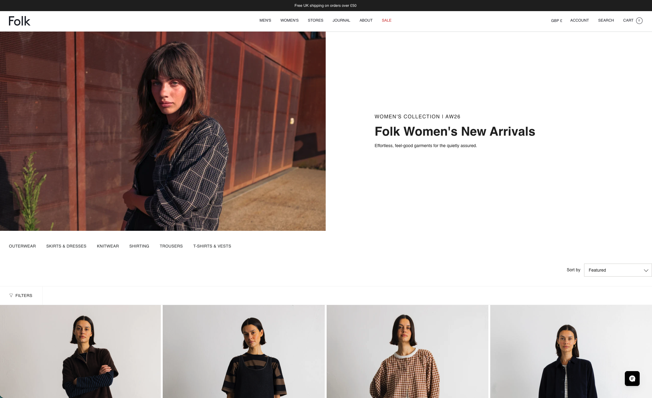 Folk Clothing campaign